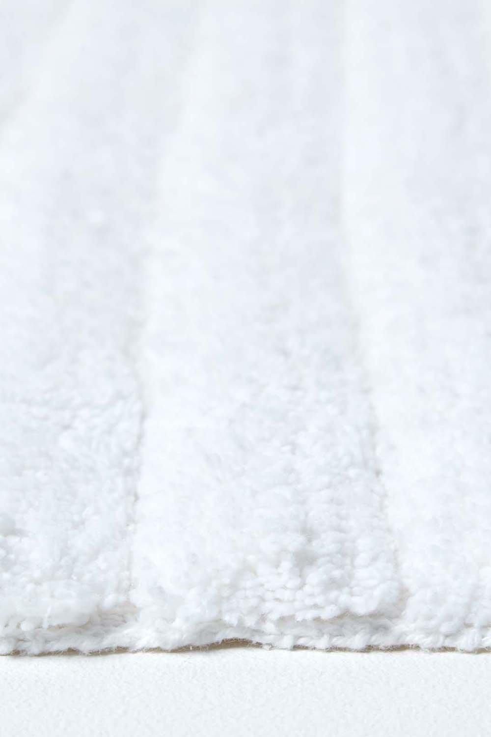 Homescapes Ribbed Cotton Spa Style Bath Mat image 3