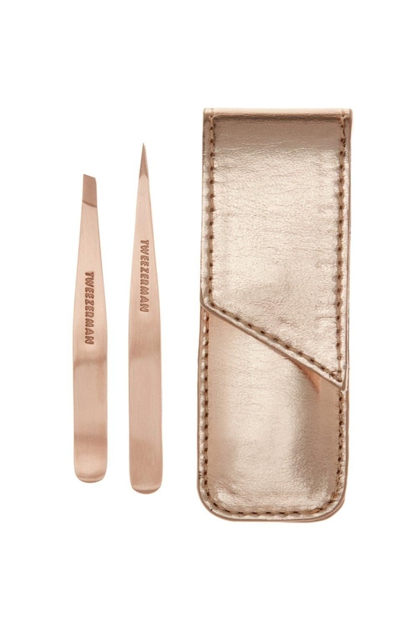 Tweezerman Petite Tweeze Set Rose Gold Rose Bronze
