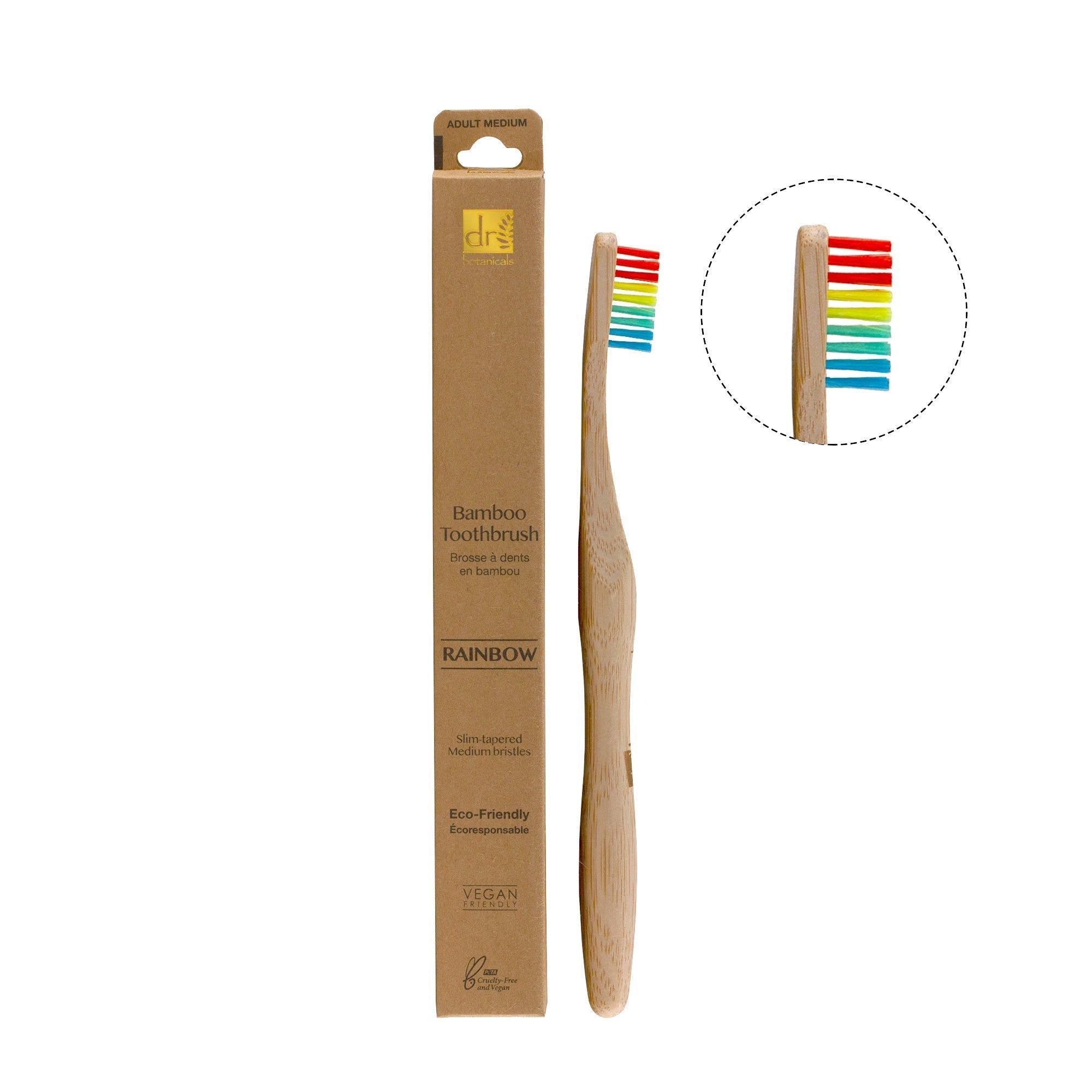 Dr. Botanicals Vibrant Bamboo Toothbrush Kit image 2
