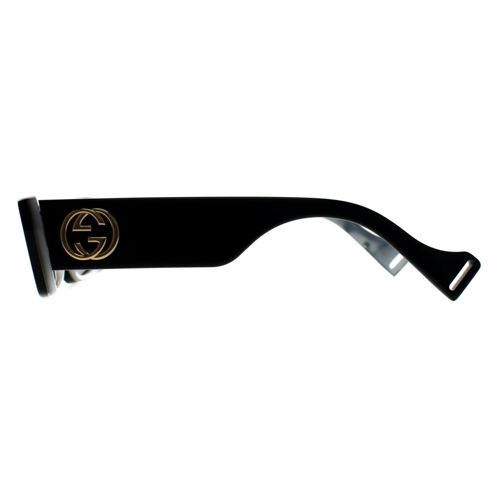 Gucci Rectangle Black Grey GG0516S image 3