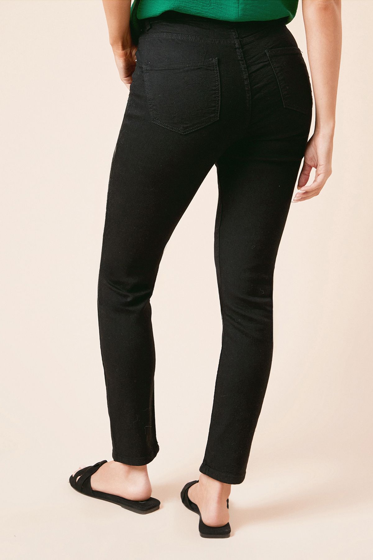 Dorothy Perkins Comfort Stretch Slim Jeans Black image 3