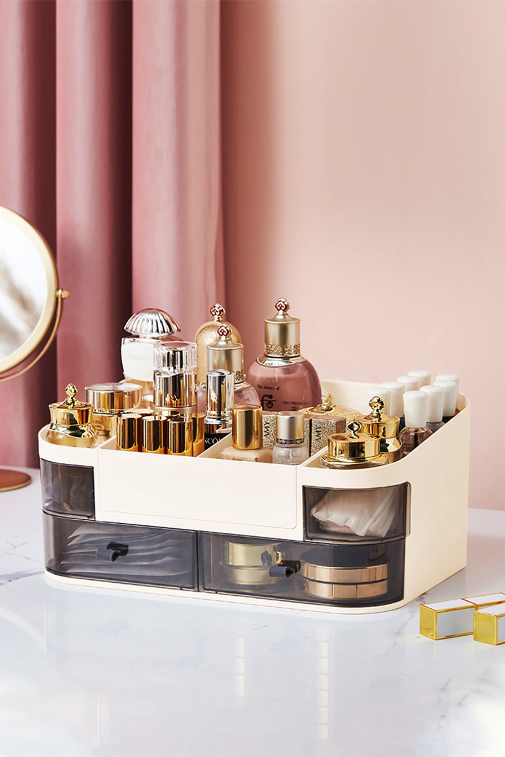 Living and Home Multi-Function Makeup Cosmetic Storage Container image 1