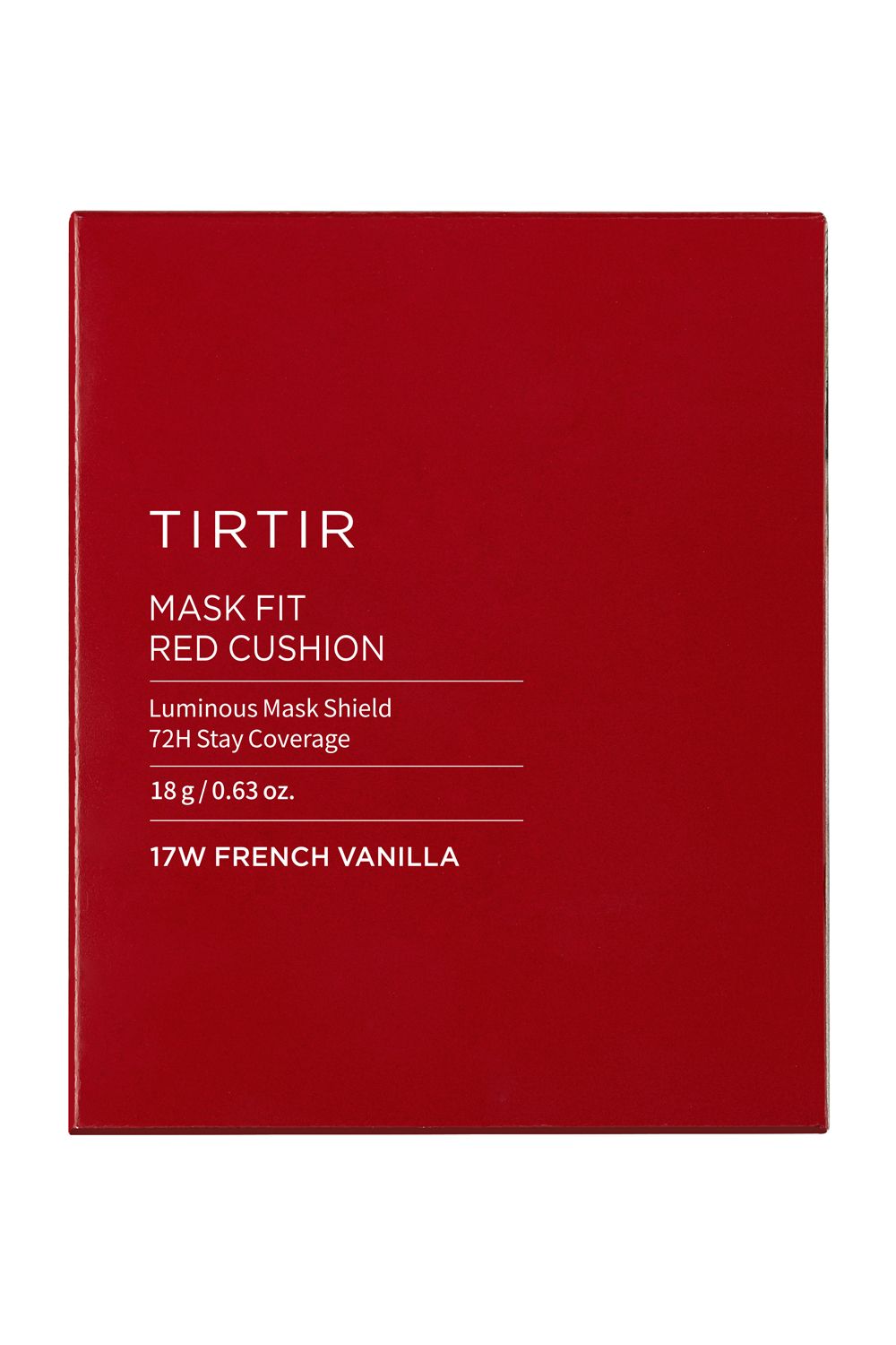 TIRTIR Mask Fit Red Cushion SPF40 PA++ 18g 17w French Vanilla image 3