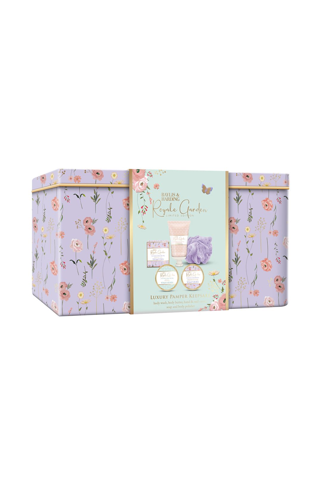 Baylis & Harding Royale Garden Luxury Pamper Keepsake Tin Gift Set Multi image 2