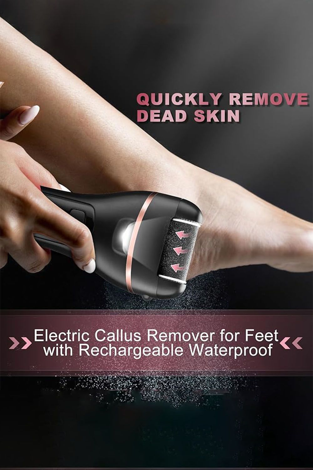 SHEONLY Electric Pedicure Tools Set Callus Remover Beauty Tool image 3
