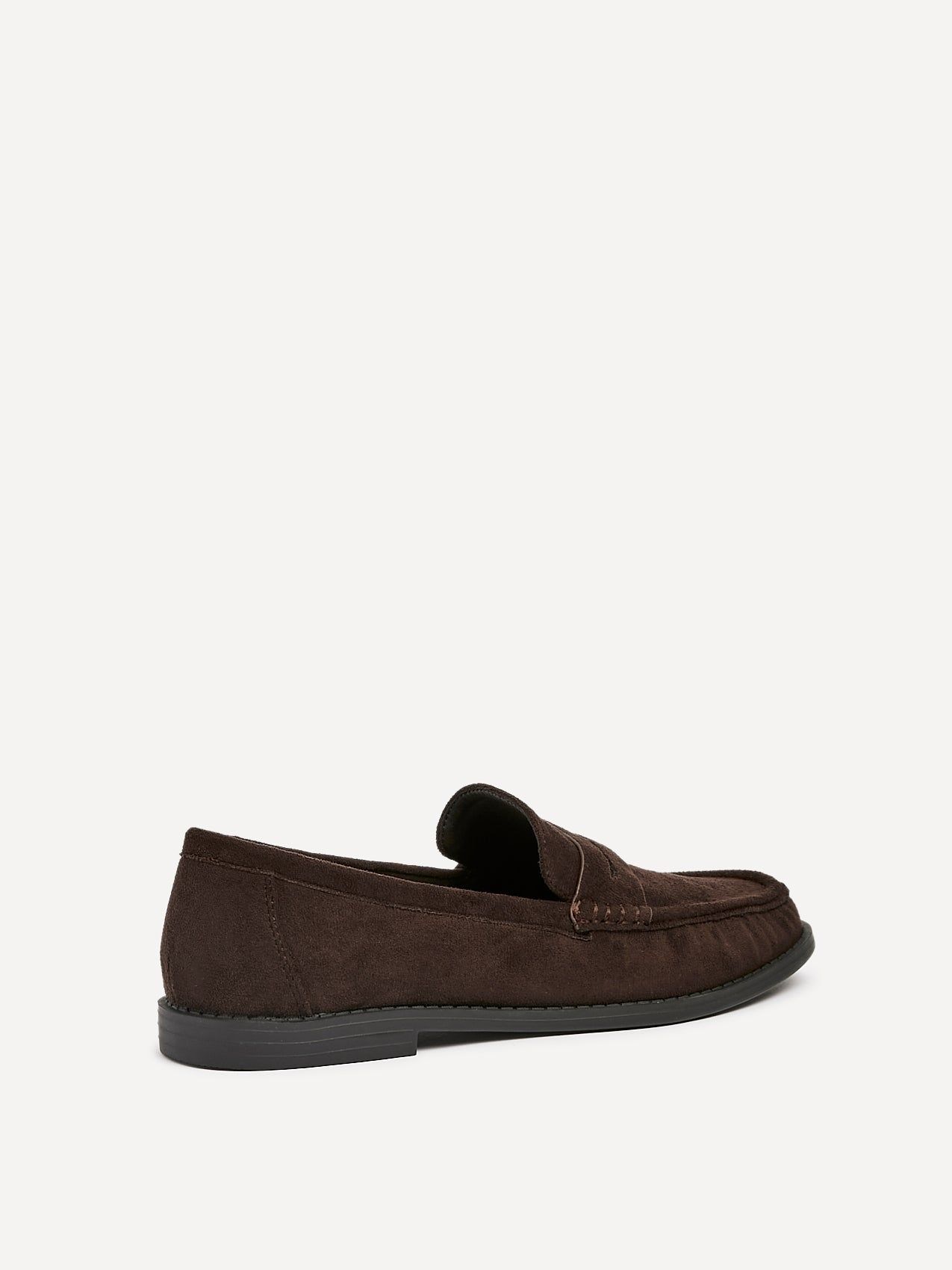 Linzi Precise Brown Faux Suede Classic Loafer image 5