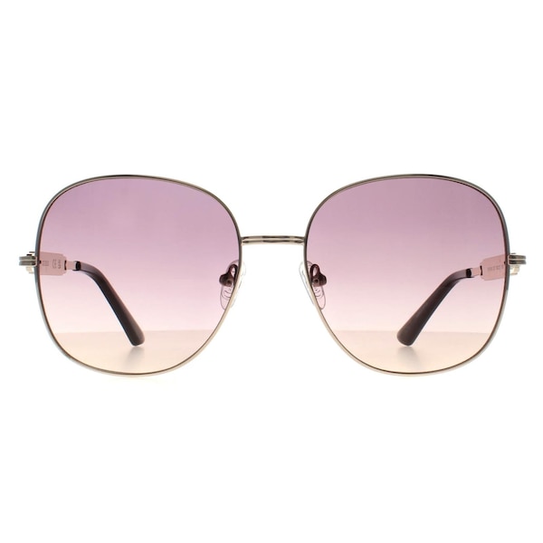 Guess Oval Gold Bordeaux Gradient GF6190