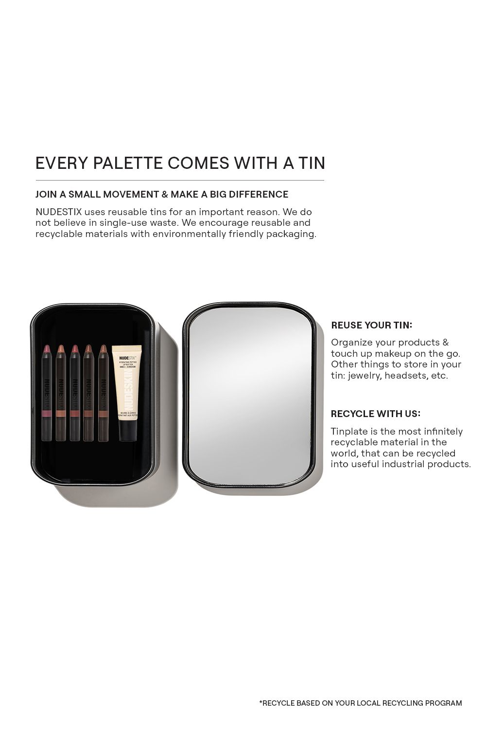 Nudestix Nude Love Lip Pallet Gift Set Multi image 9