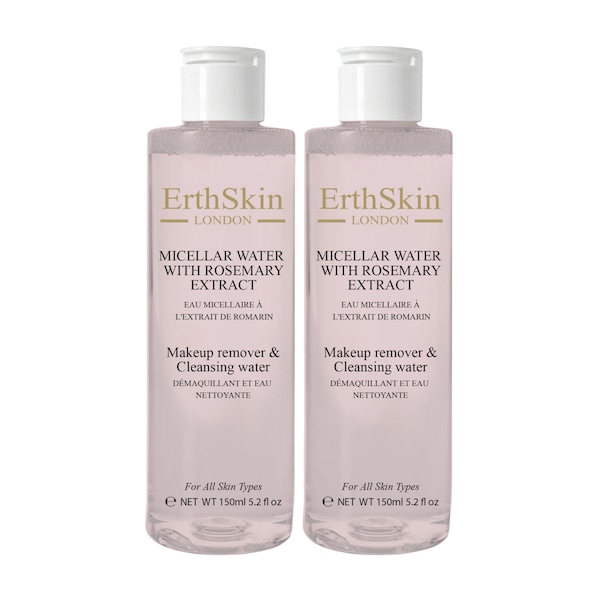 Erth Skin London 2x Micellar Water with Rosemary Extract 150ml