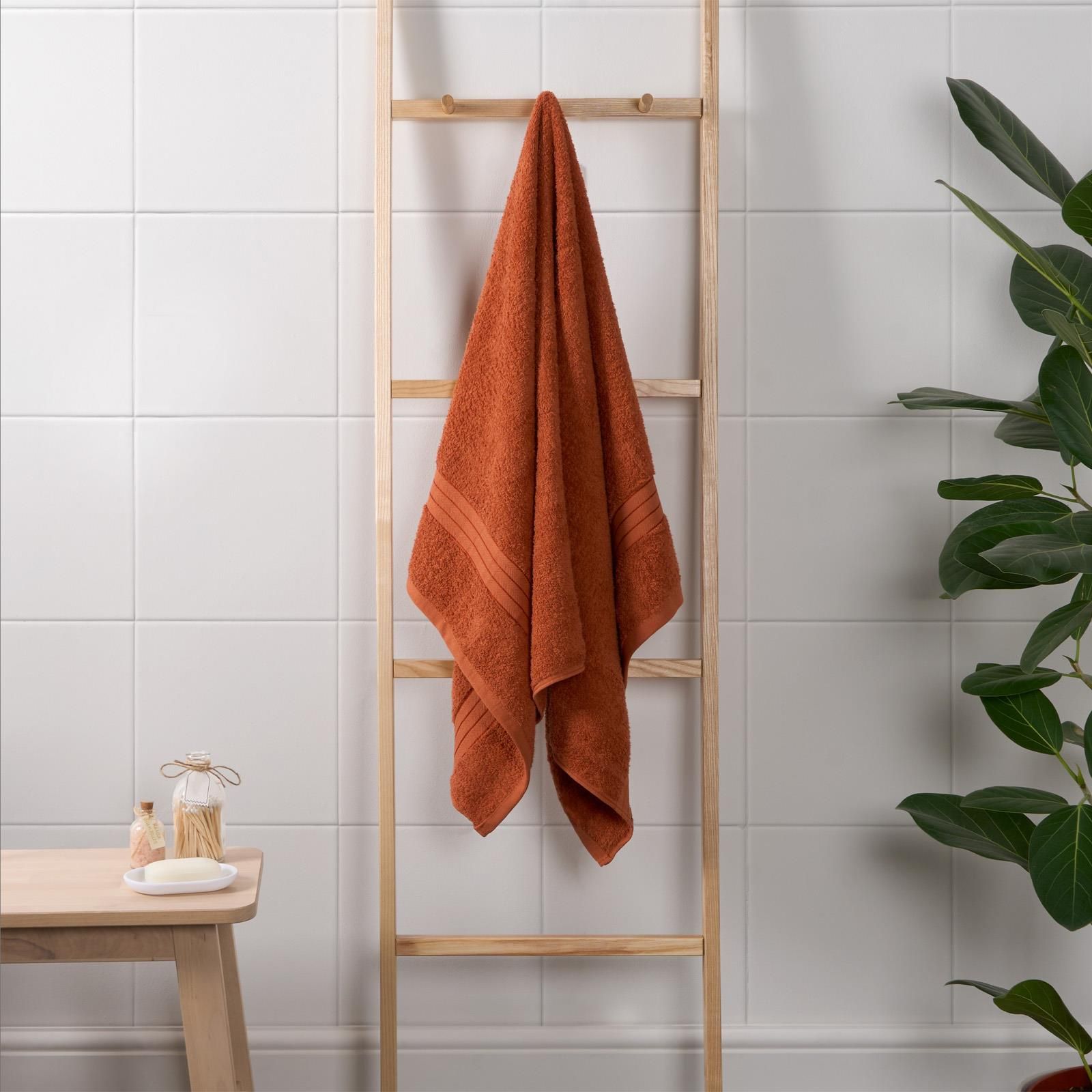 OHS Luxury Bath Towel 100% Cotton Bathroom image 2
