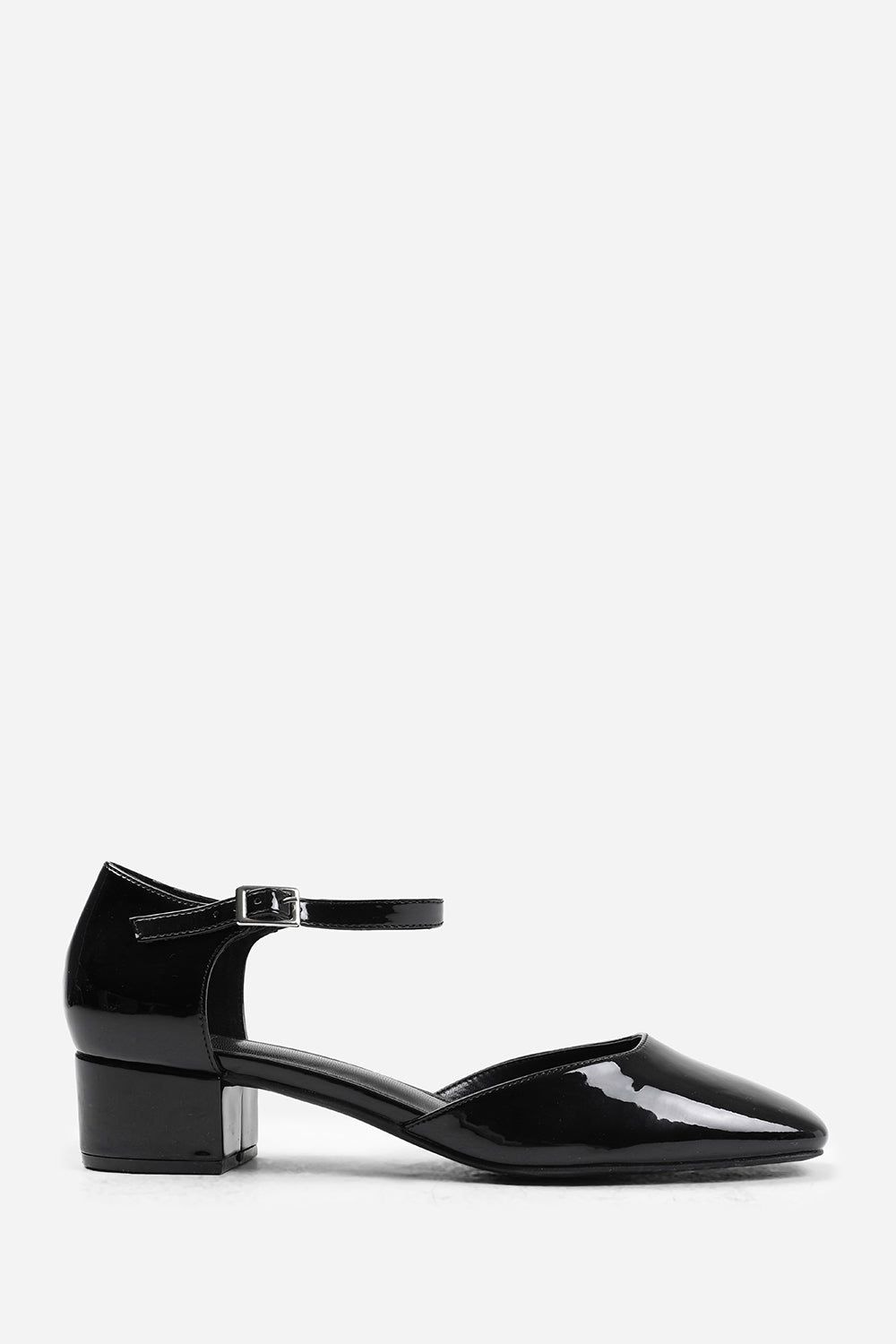 Where's That From 'Peony' Square Toe Low Block Heel With Strap image 2