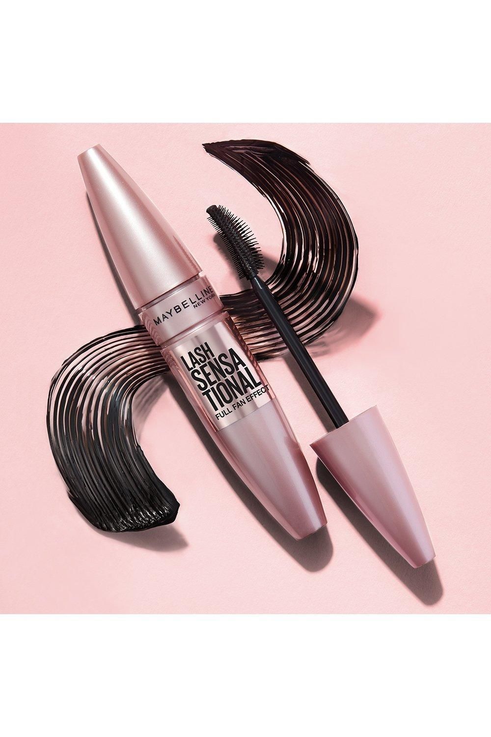 Maybelline Mascara Lash Sensational Volumizing and Thickening Eyelash Lengthening Very Black image 6