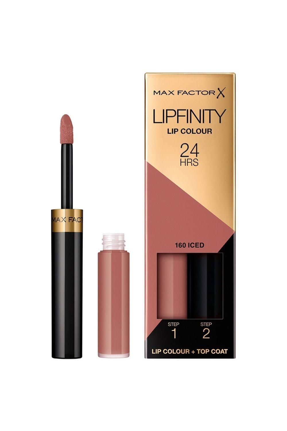 Max Factor Lipfinity 2-Step Long Lasting Lipstick 160 Iced image 1