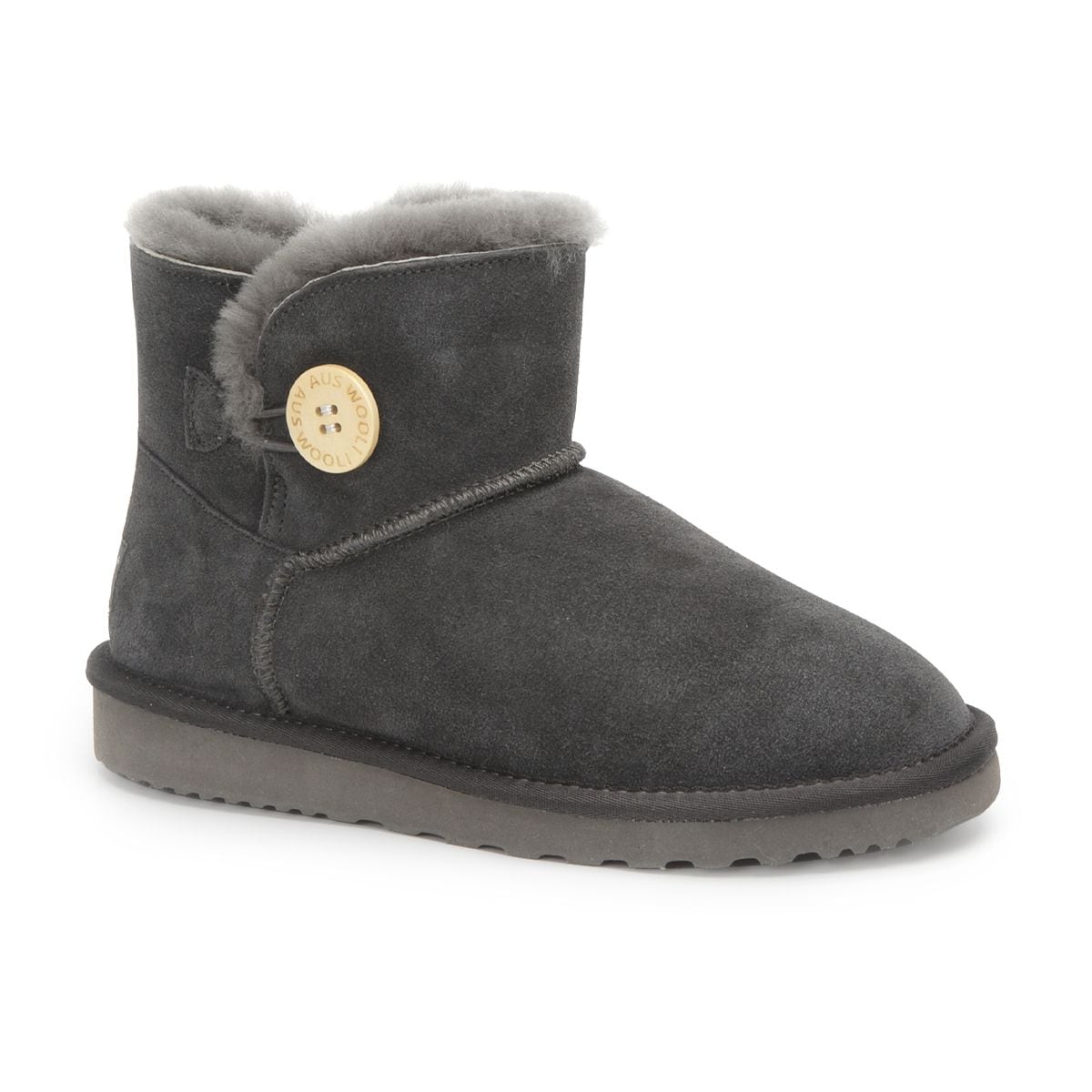 Aus Wooli Australia Short Sheepskin Button Boots image 1