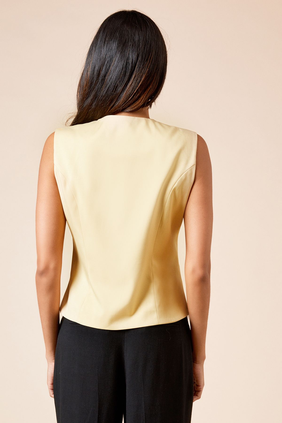 Dorothy Perkins Tailored Button Up Jacket Lemon image 3
