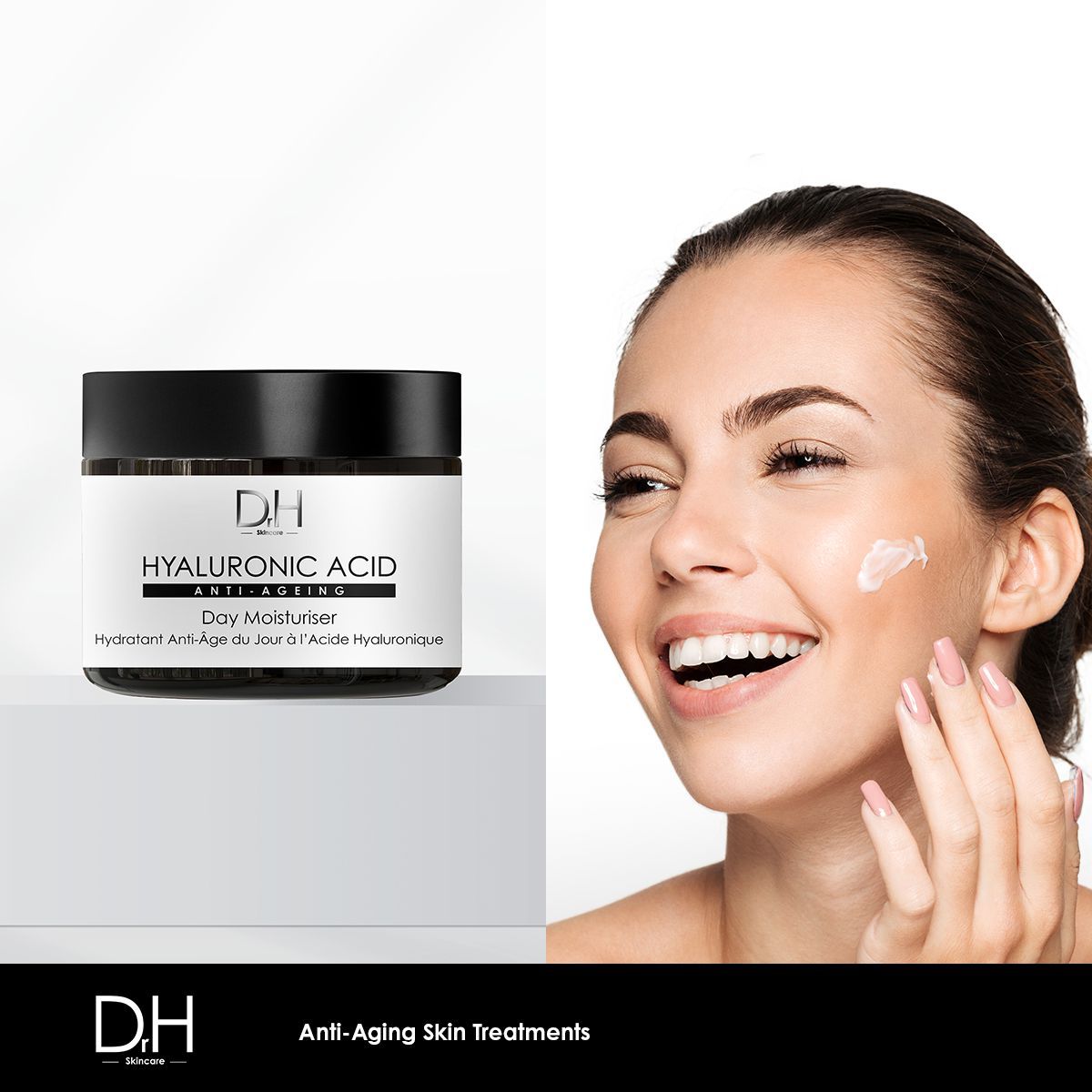 Dr H Hyaluronic Acid Anti-Ageing Day Moisturiser 60ml image 3