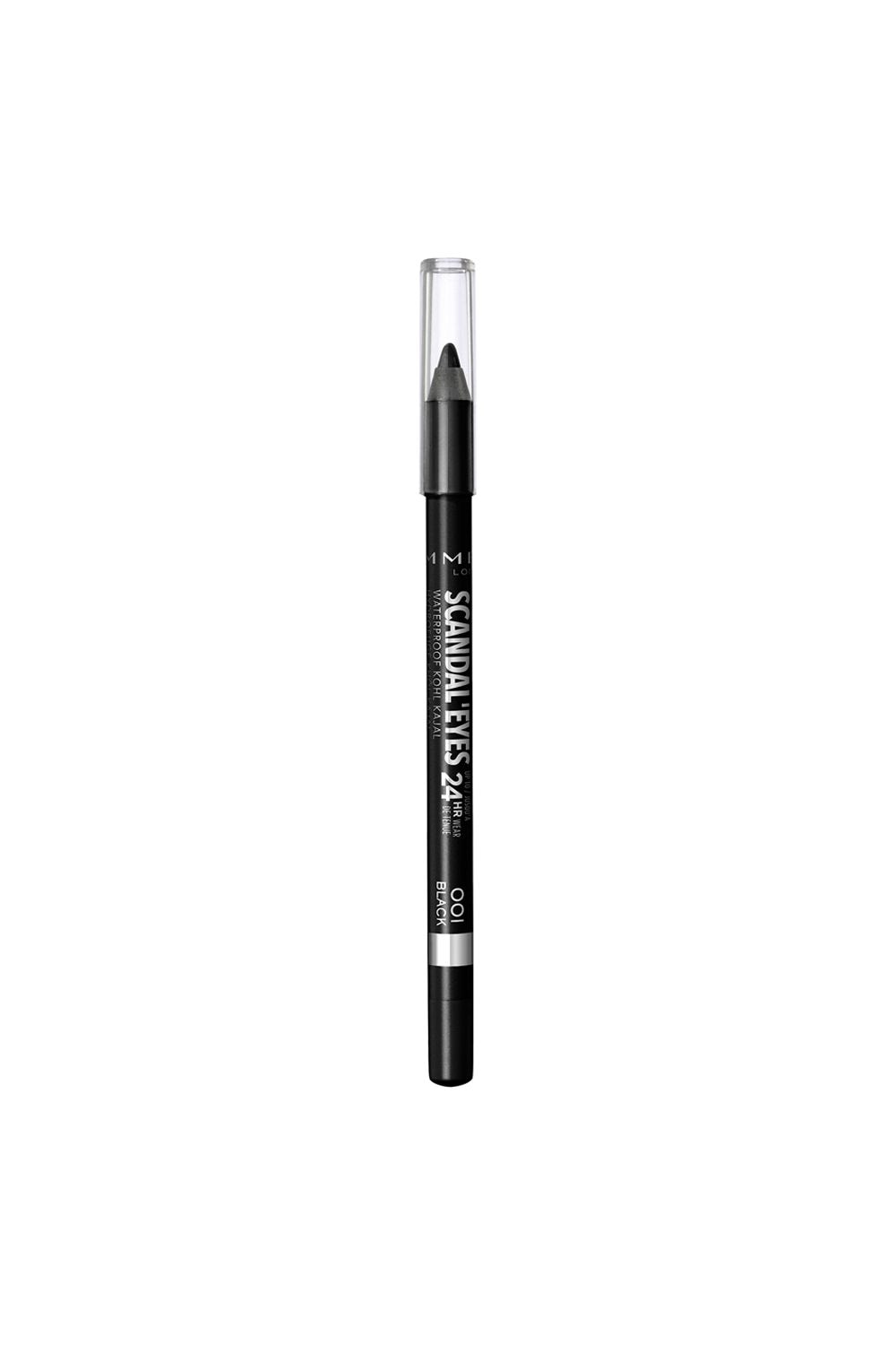 Rimmel London Scandaleyes Waterproof Kohl Kajal Liner 1.3g Black image 1