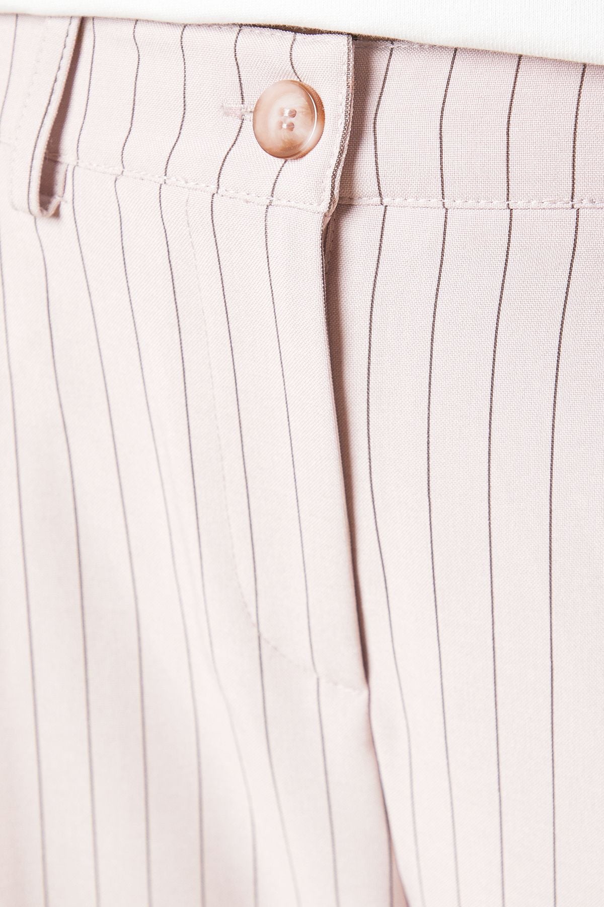 Dorothy Perkins Pinstripe Wide Leg Trouser Pink image 5