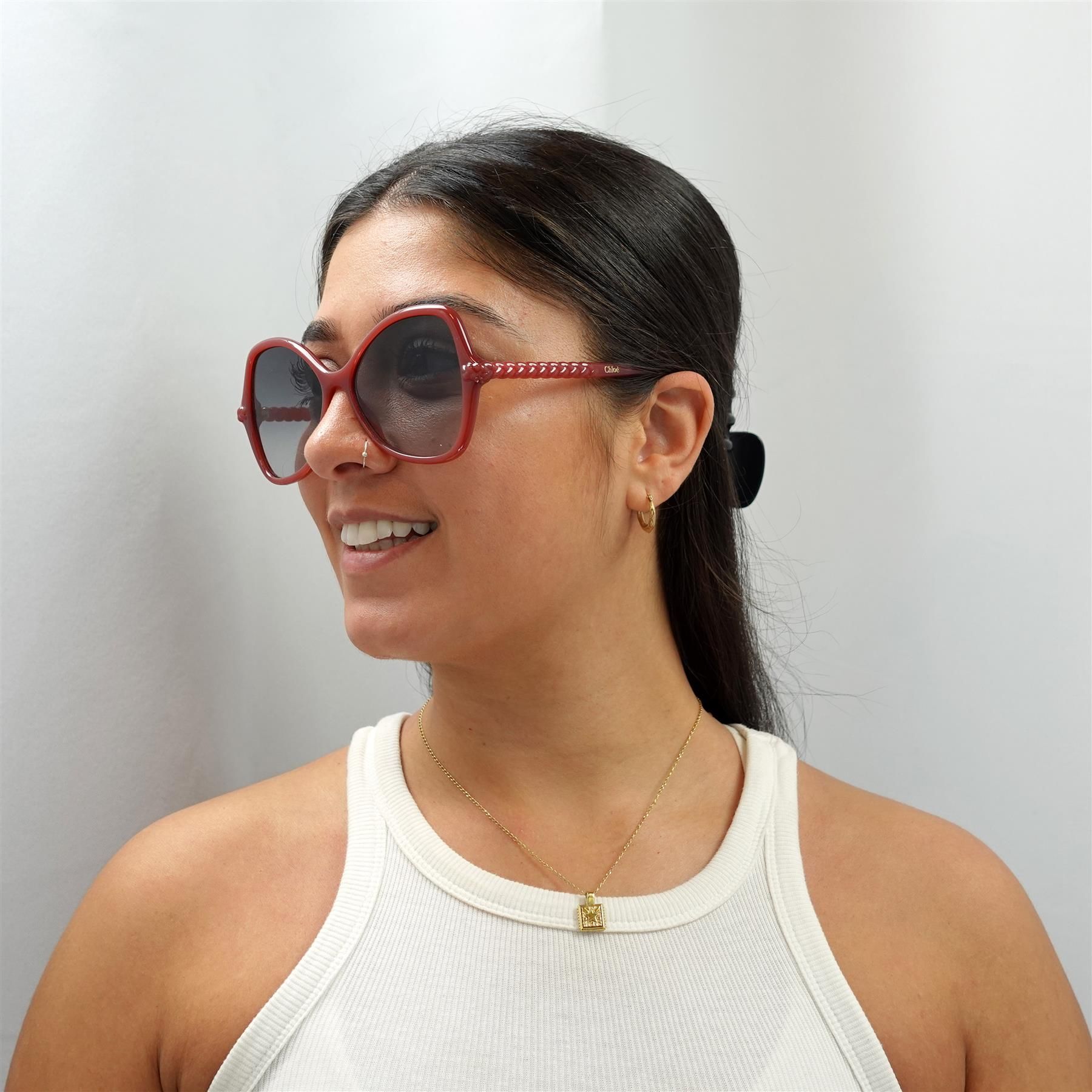 Chloe Fashion Dark Orange  Grey Gradient CH0001S image 5