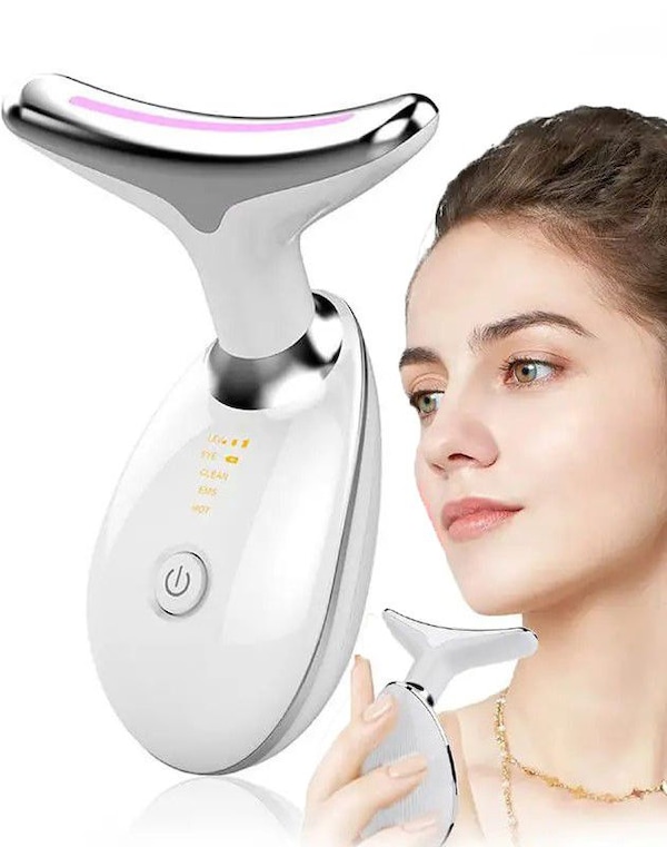 StarGate ClearSkin Face & Neck Massage Wand Pro Lifts Smooths & Tightens Skin