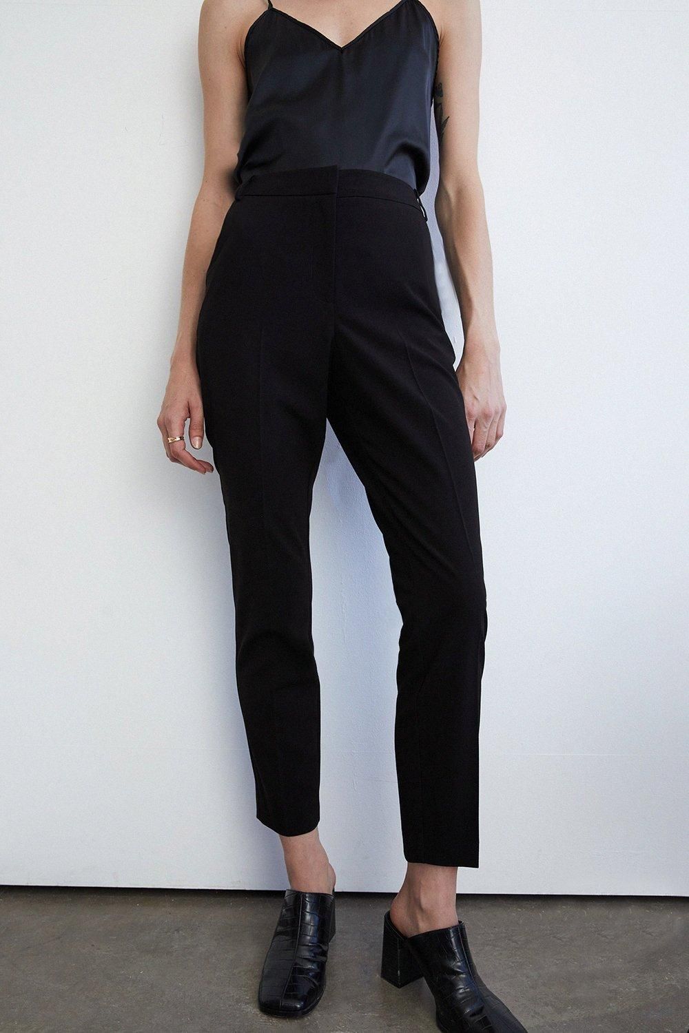 Warehouse Essential Slim Leg Trouser Black image 2