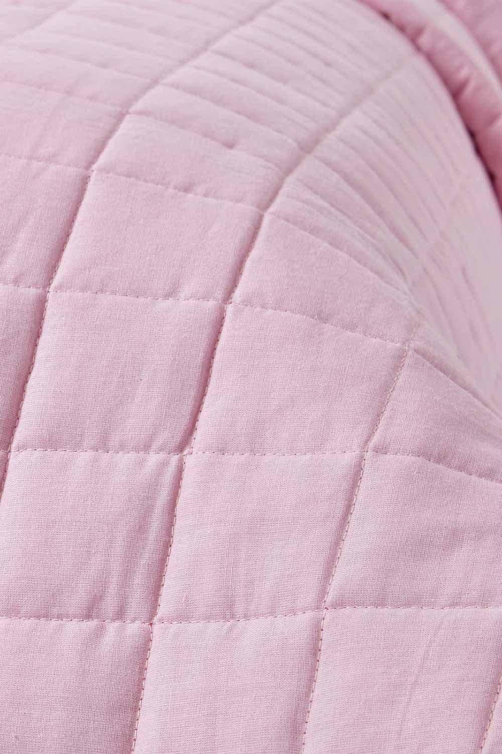 Homescapes Cotton Quilted Reversible Bedspread image 5