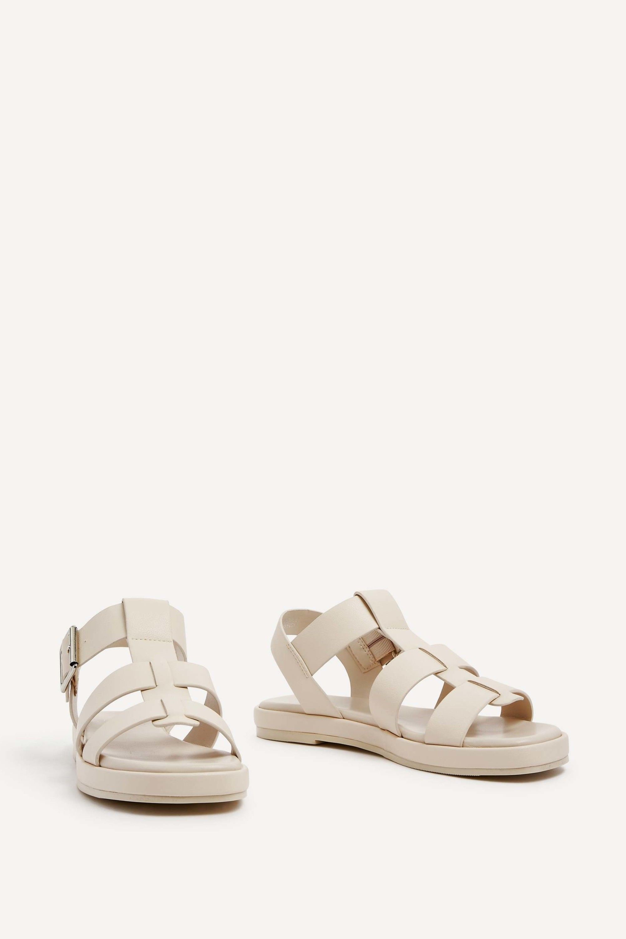 Linzi Camden Ivory Gladiator Sandals image 3