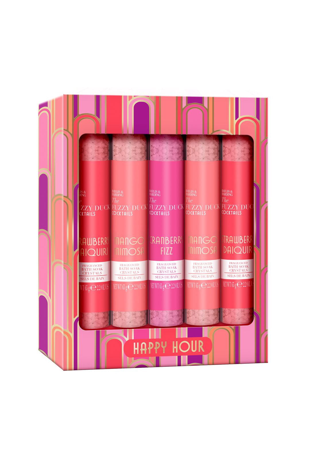 Baylis & Harding The Fuzzy Duck Cotswold Cocktails Luxury Bath Infusions Gift Set Multi image 2