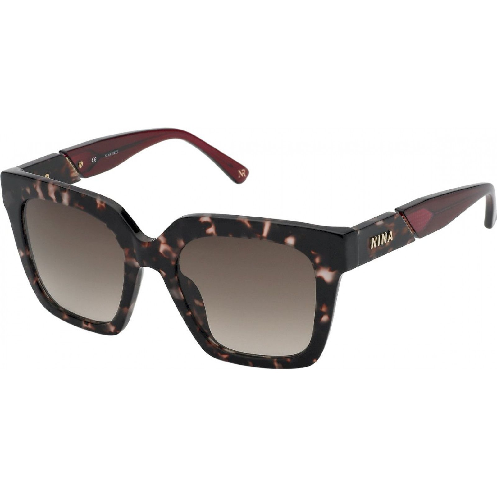 Nina Ricci SNR3185201GQ Square/Rectangle Sunglasses image 1