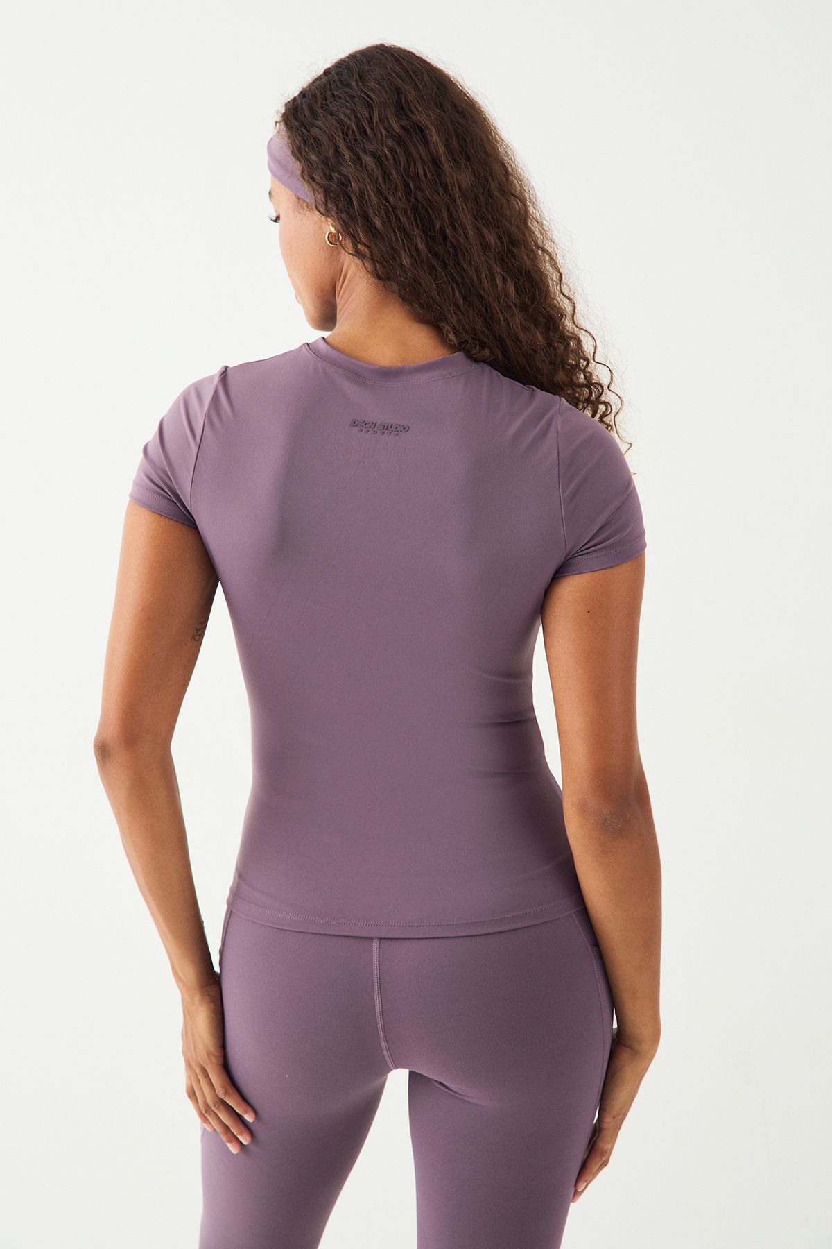 DSGN Studio DSGN Studio Ultra Sculpt Short Sleeve Top Grape image 2