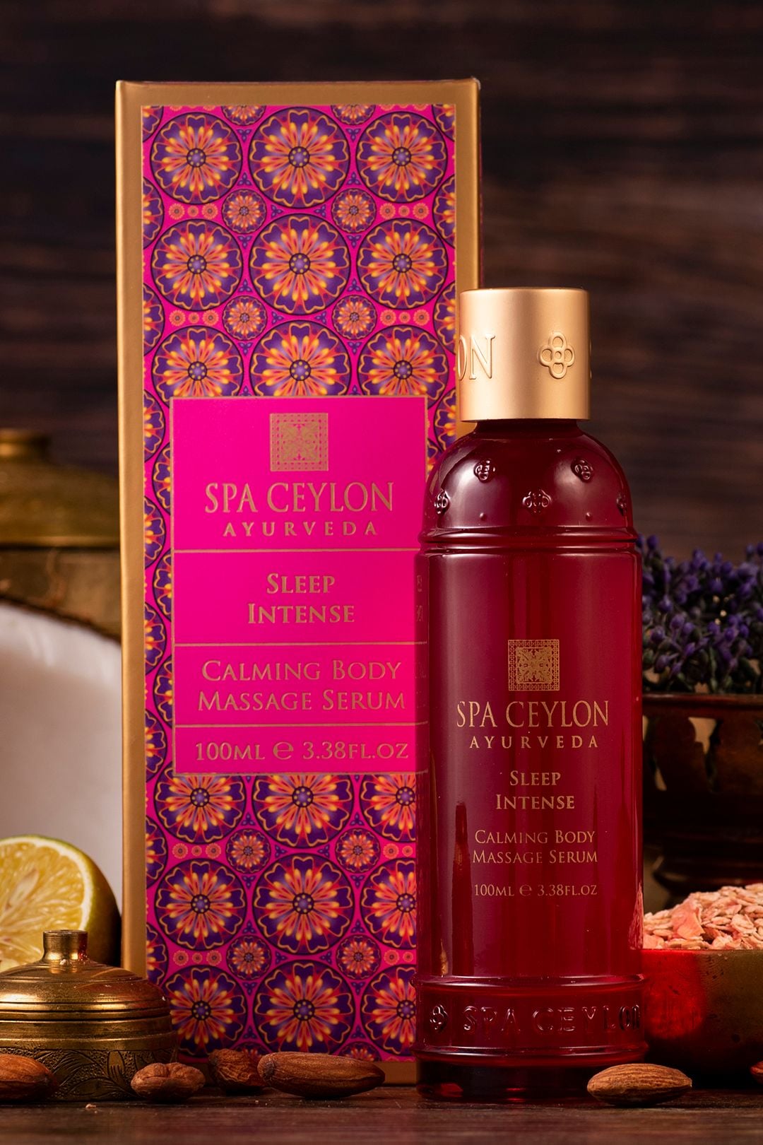 Spa Ceylon SLEEP INTENSE  - Calming Body Massage Serum 100ml image 2