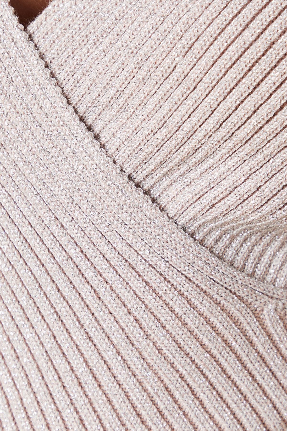 Dorothy Perkins Petite Wrap Knitted Top Rose image 5