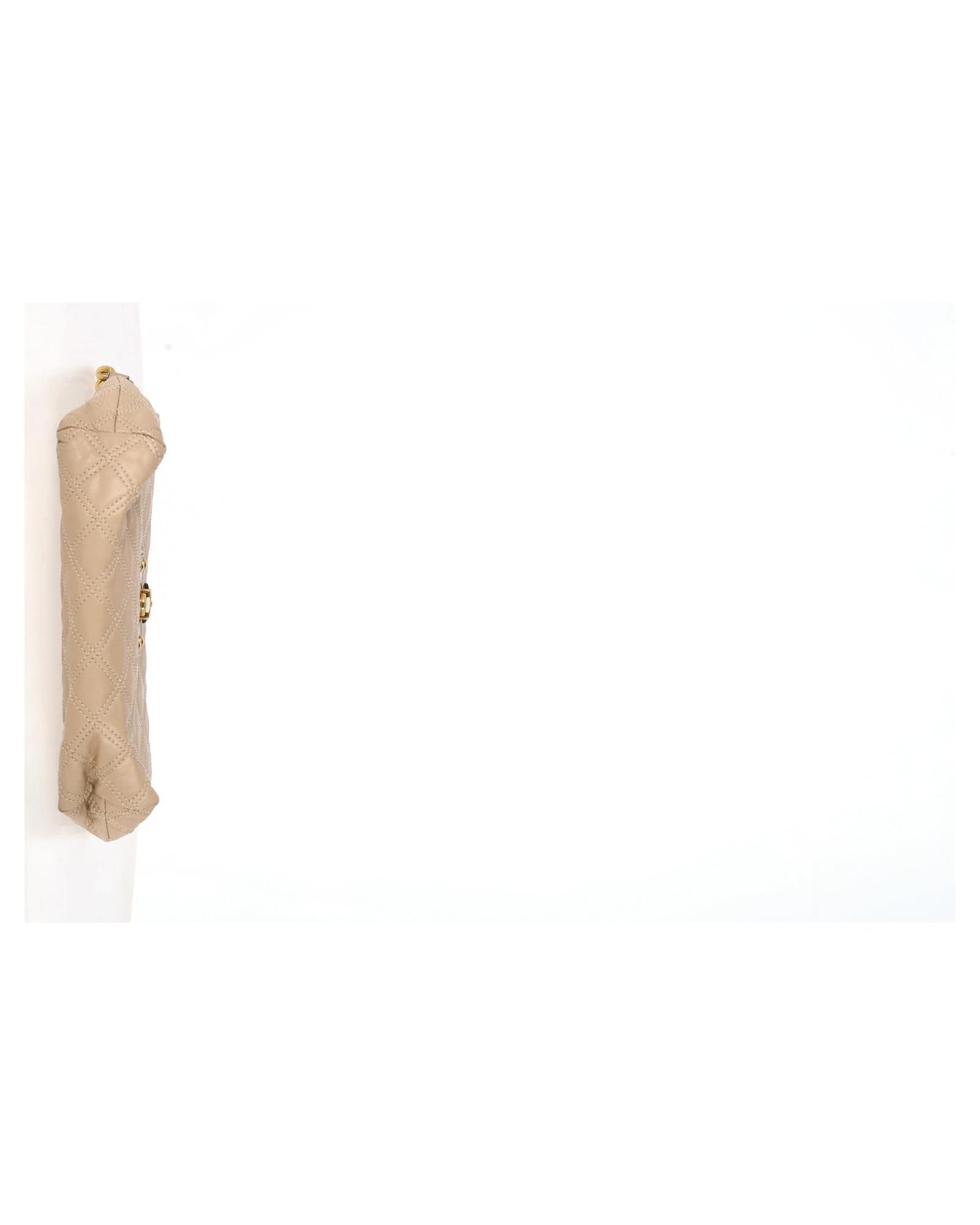 Marc Jacobs Preloved Quilted Leather Crossbody Bag Wo - Beige Handbags image 5