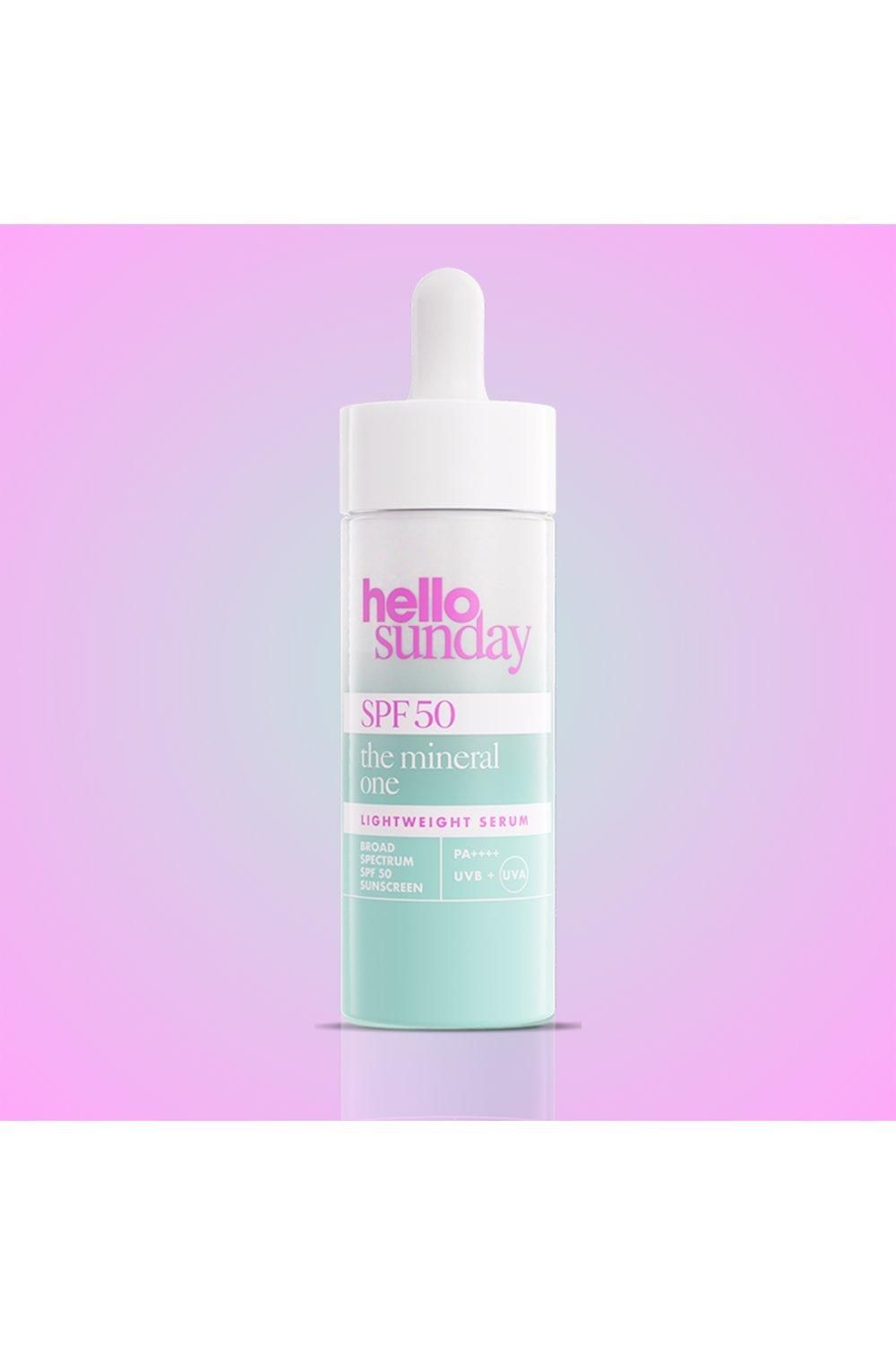 Hellosunday The Mineral One SPF 50 Hydrating Serum with Hyaluronic Acid Multi image 5