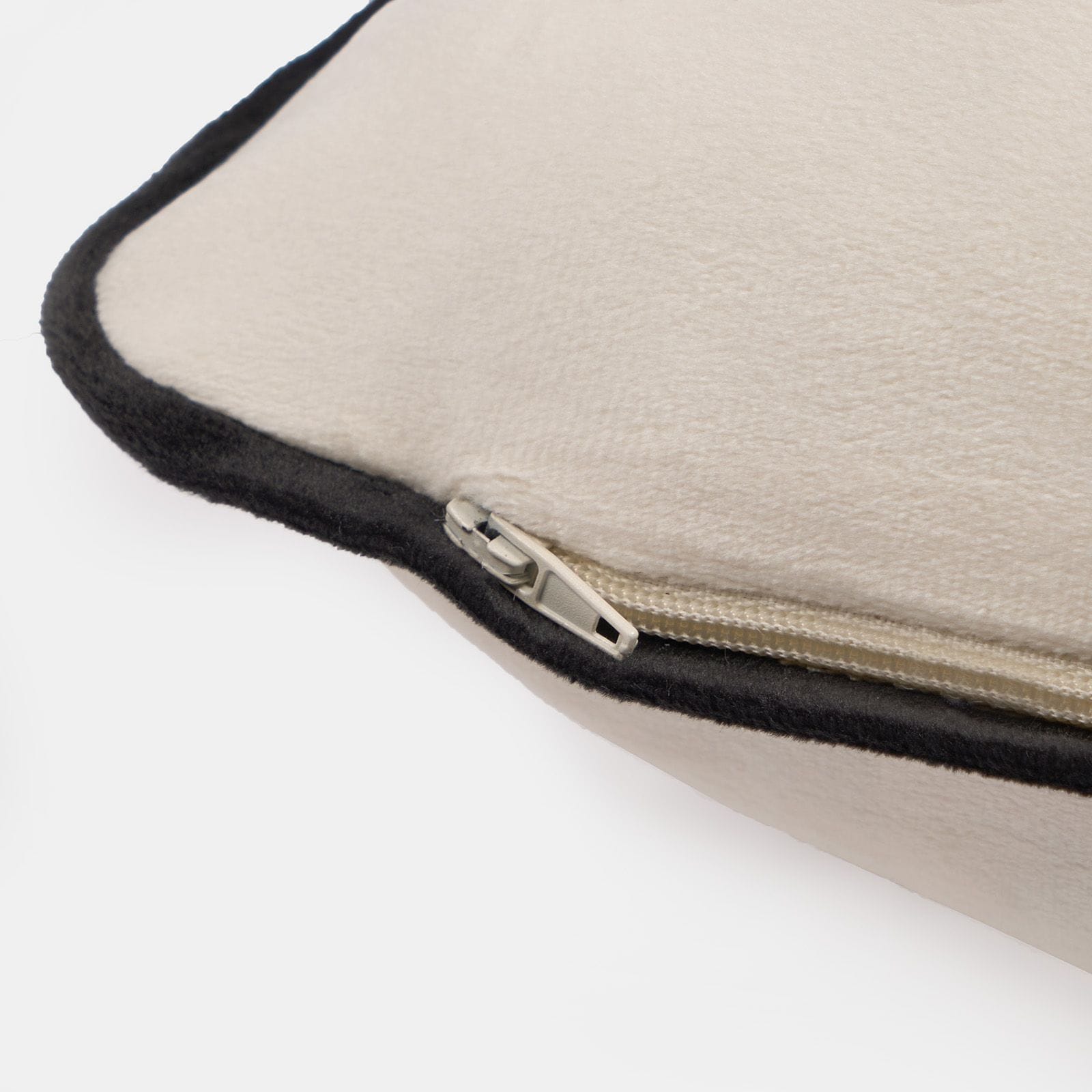 OHS 4 x Piped Edge Matte Velvet Cushion Covers Home Decor Set image 5