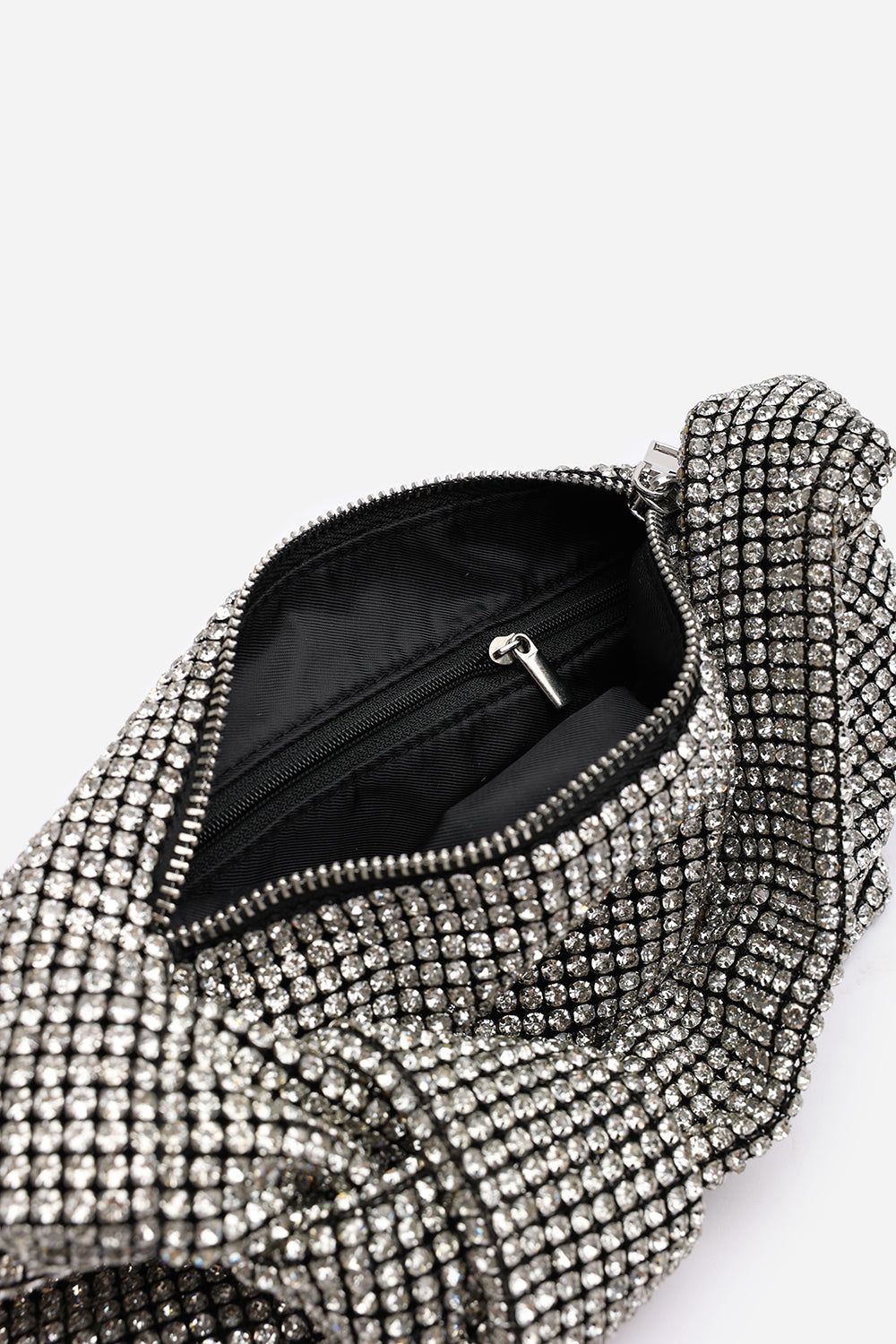 Where's That From 'Honey' Diamante Knot Handle Evening Bag image 5