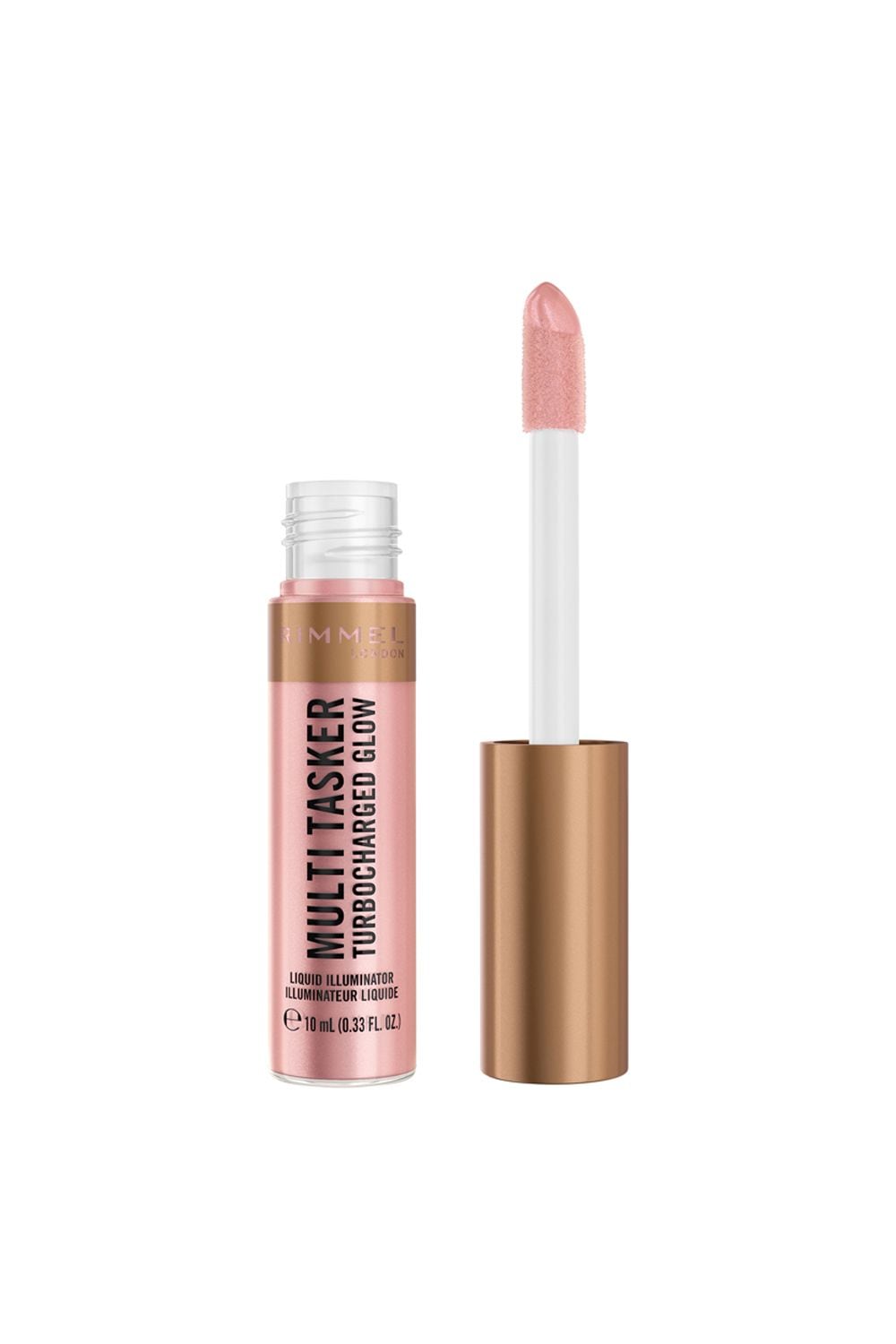 Rimmel London Multi Tasker Turbocharged Glow Liquid Illuminator 10ml 005 Iconic As Usual image 1