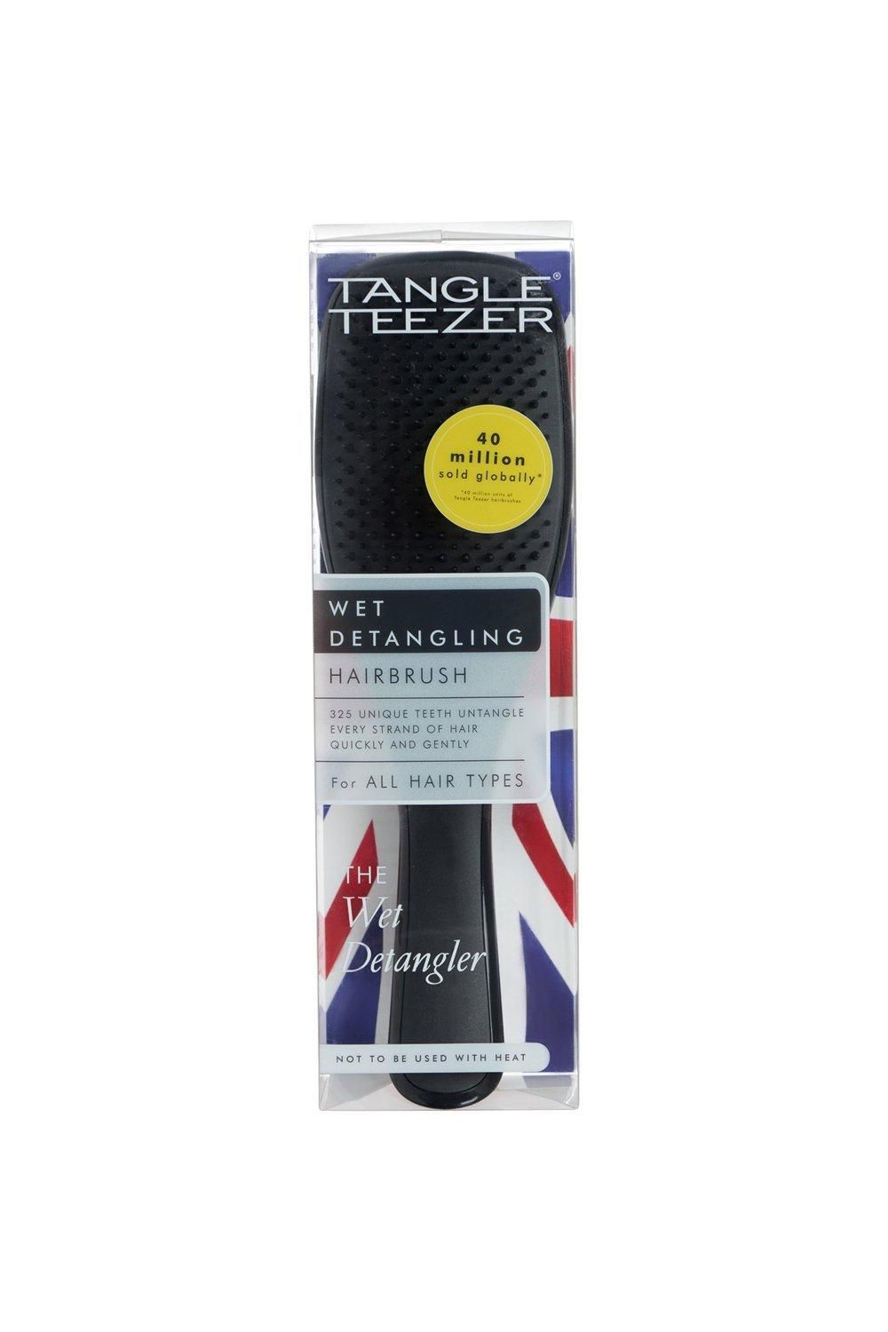 Tangle Teezer The Wet Detangler Hairbrush - Liquorice Black Black image 3