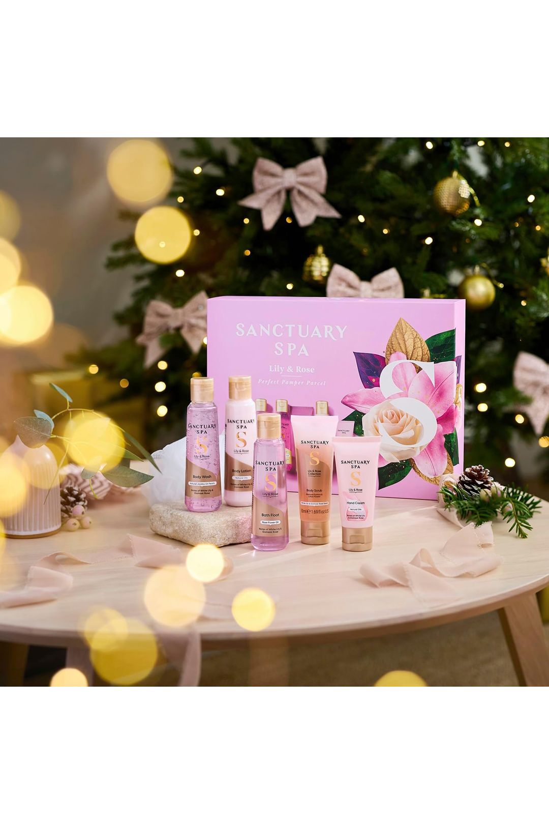Sanctuary Spa Lily & Rose Perfect Pamper Parcel Multi image 4