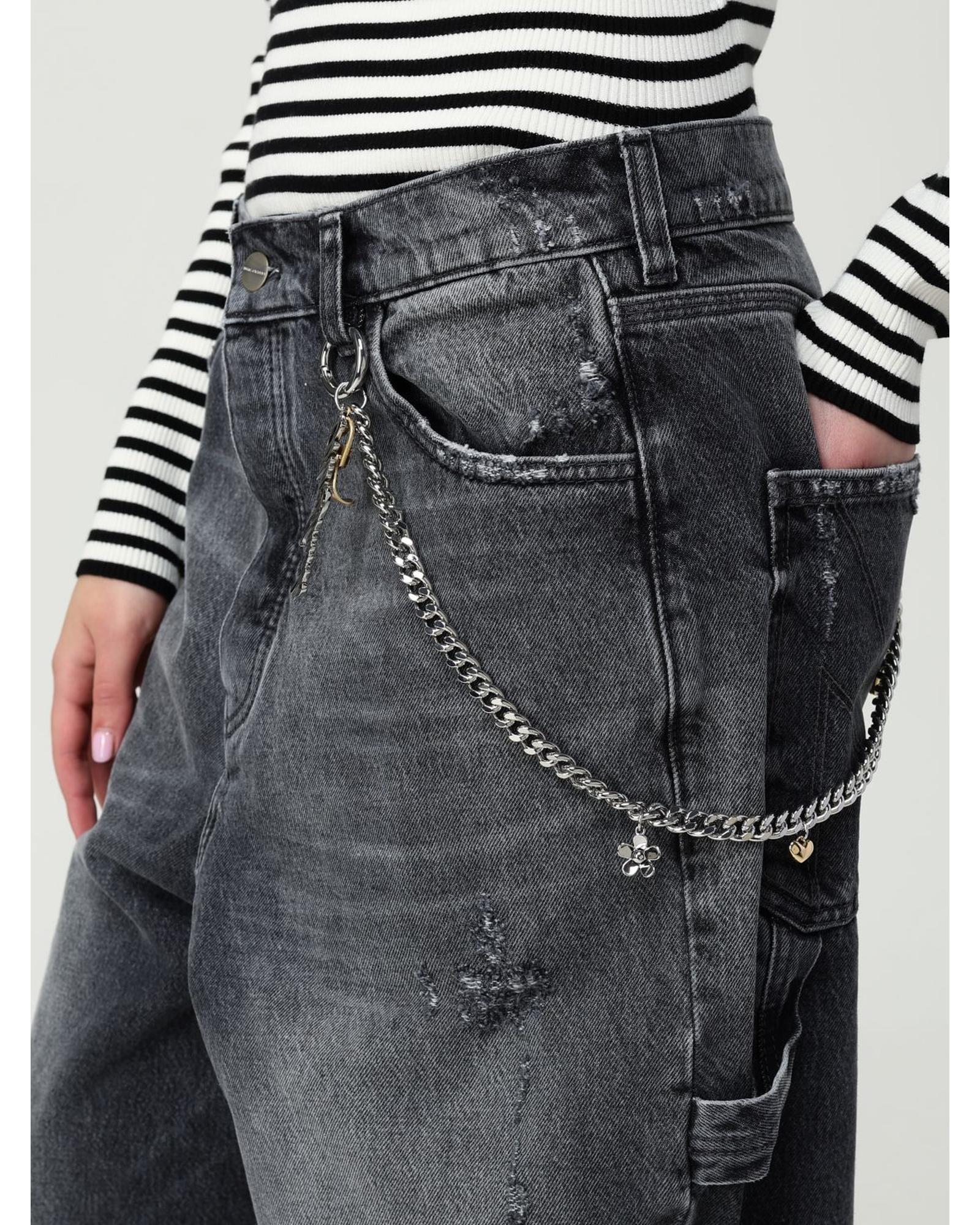 Marc Jacobs Wide Leg Jeans Wo - Grey image 4