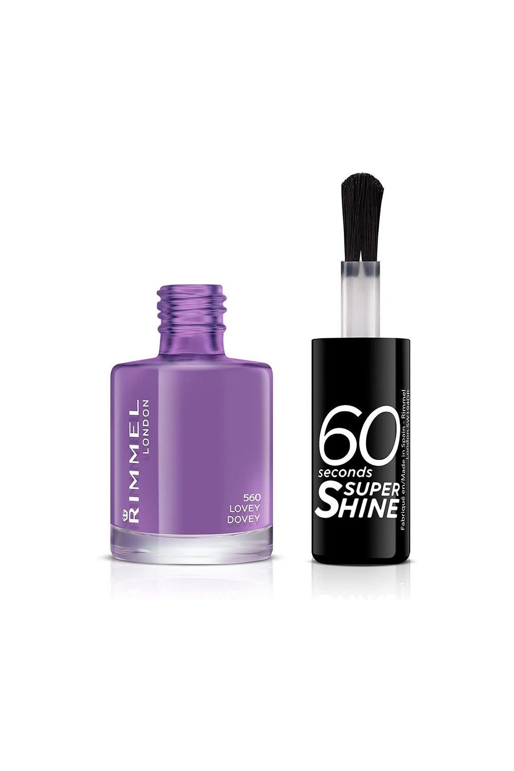 Rimmel London 60 Seconds Super Shine Nail Polish Lovey Dovey image 3