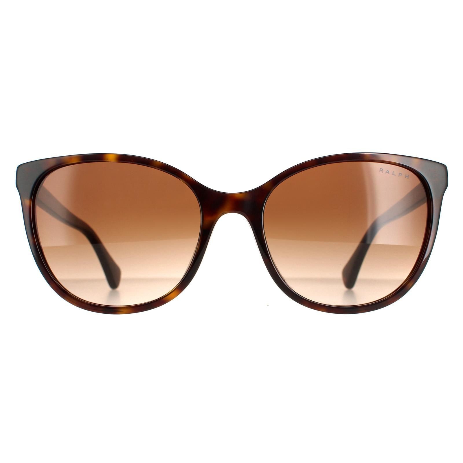 Ralph by Ralph Lauren Cat Eye Havana Brown Brown Gradient RA5282U Sunglasses image 1