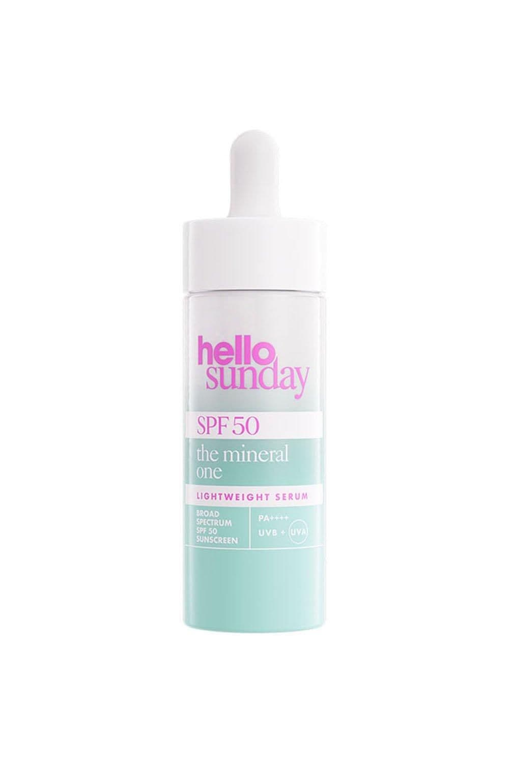 Hellosunday The Mineral One SPF 50 Hydrating Serum with Hyaluronic Acid Multi image 2