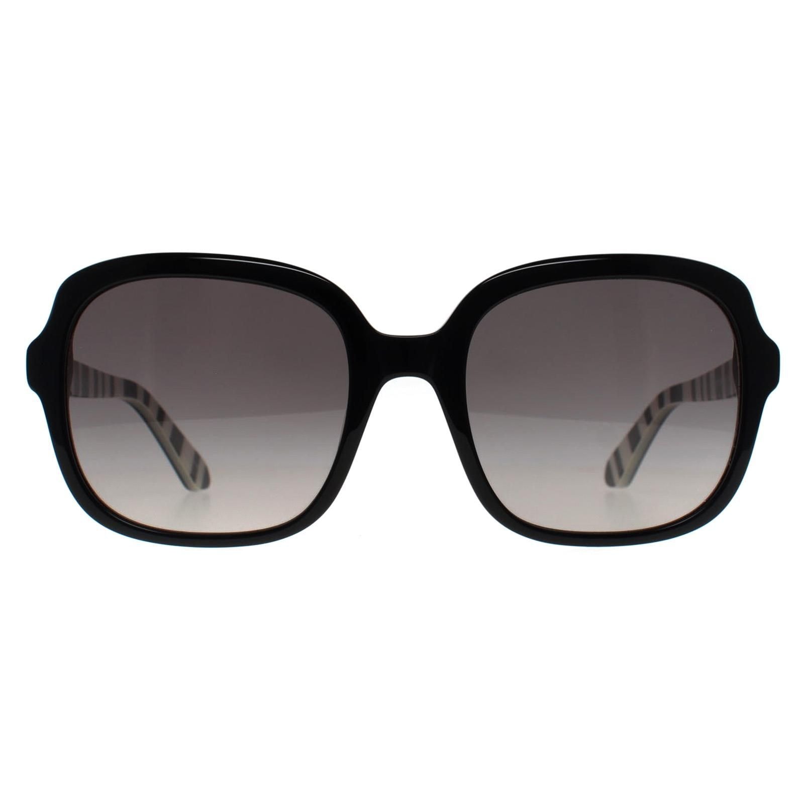 Kate Spade Square Black Grey Gradient Polarized Babbette/G/S image 1