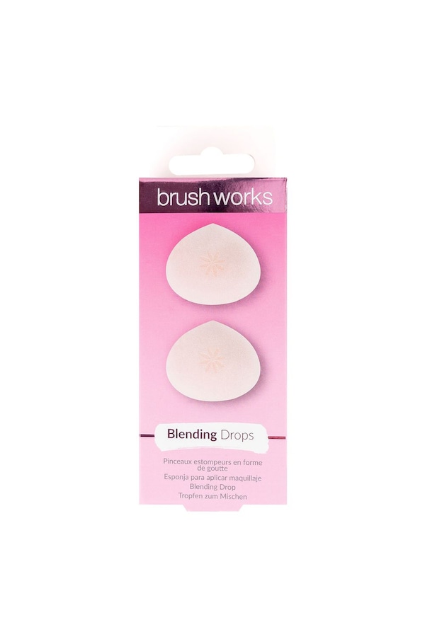 Brushworks Blending Sponge Drops Duo Pink