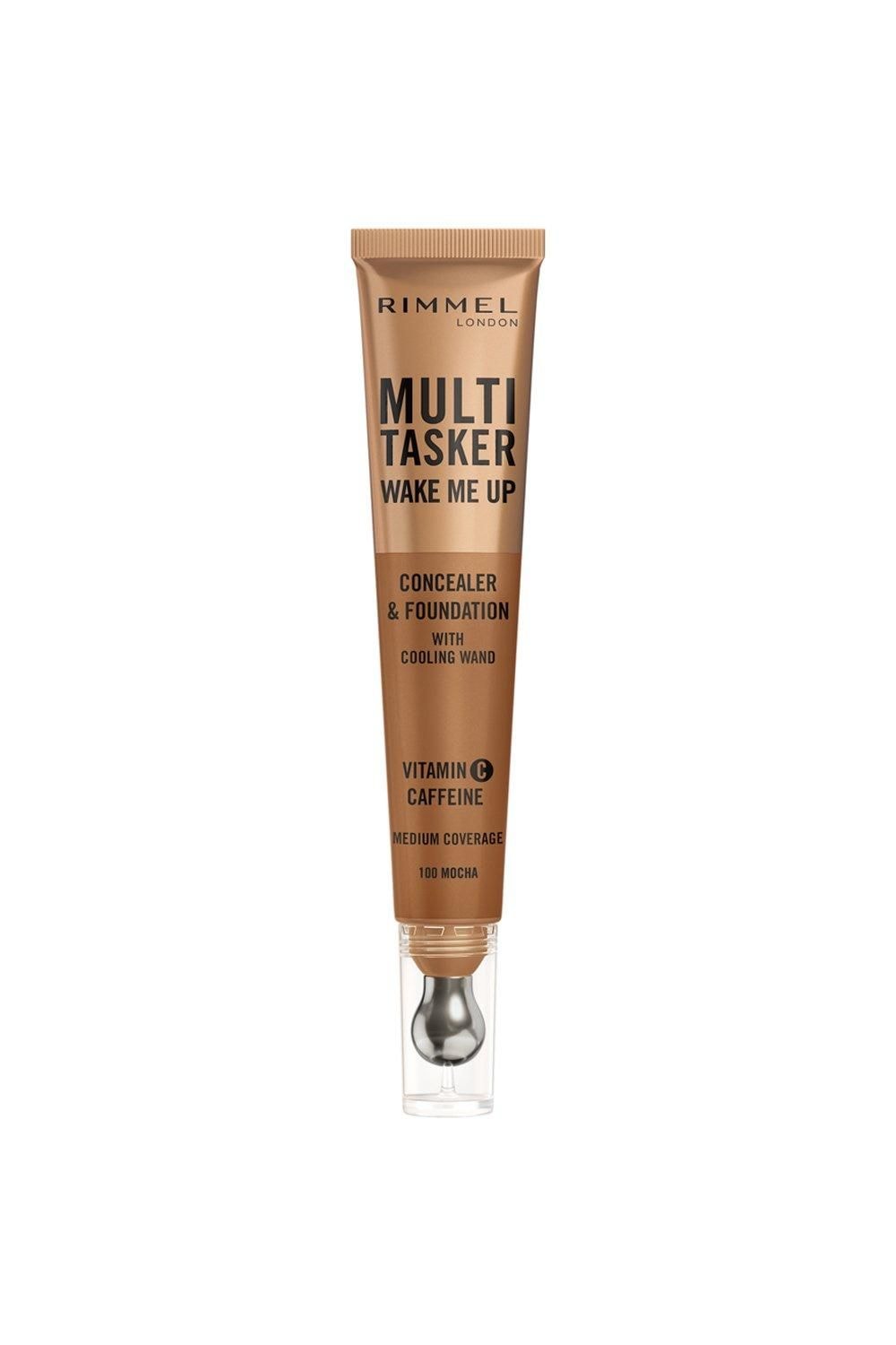 Rimmel London Multi-Tasker Wake Me Up Foundation & Concealer Mocha image 1