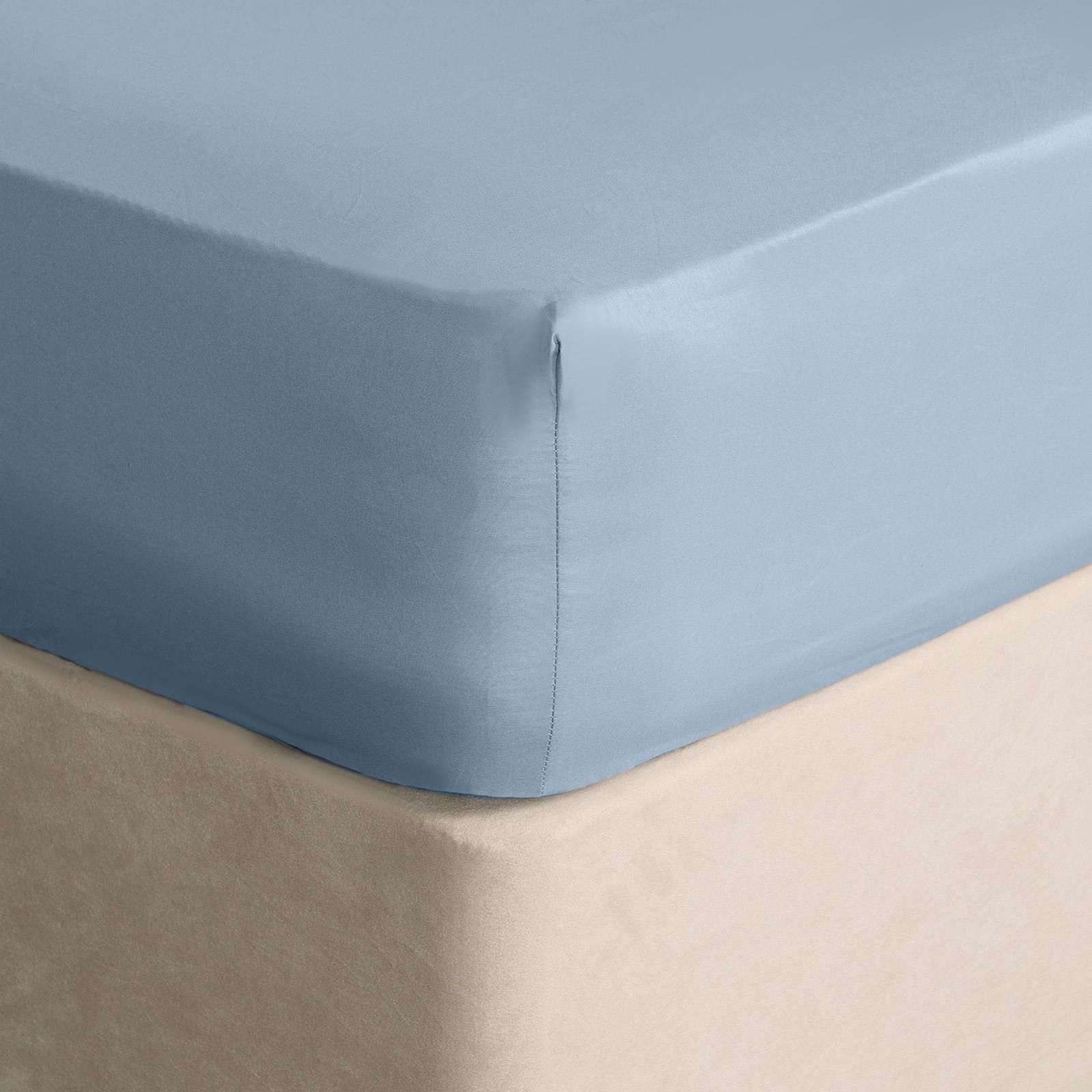 OHS Plain Dyed Non-Iron Fitted Bed Sheet image 6