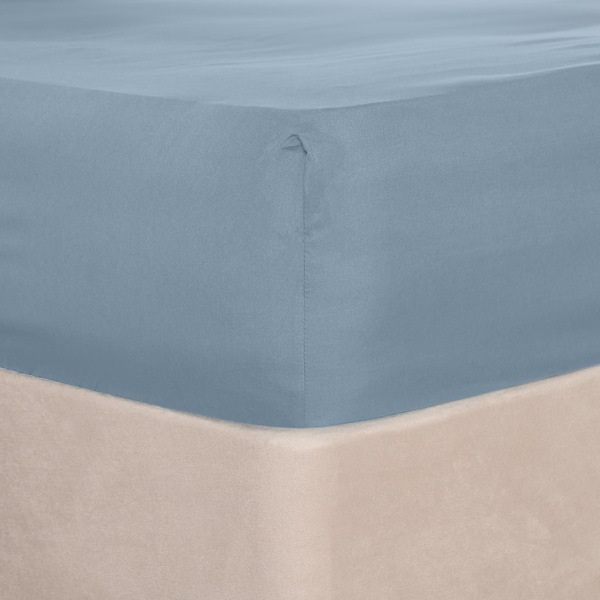 OHS Plain Dyed Non-Iron Fitted Bed Sheet