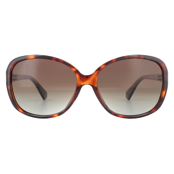 Polaroid Fashion Dark Havana Brown Gradient Polarised Sunglasses