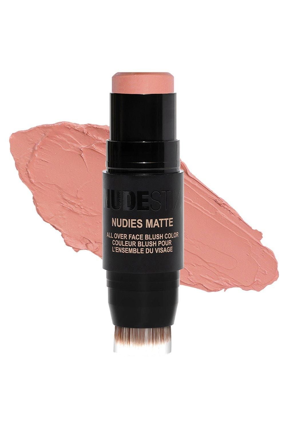 Nudestix Nudies All Over Face Matte Blush Bare Back image 1